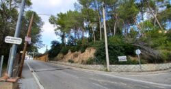 Parcela de 580m2de forma trapezoide y esquinera