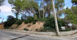 Parcela de 580m2de forma trapezoide y esquinera