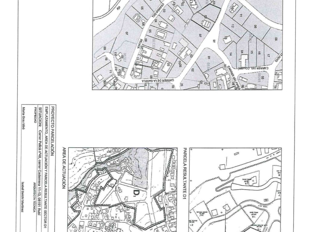 RUBI: Preciosa parcel·la de 600m2 amb 23m.